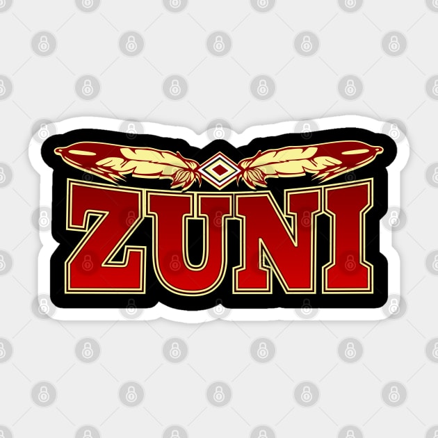 Zuni Tribe Sticker by MagicEyeOnly